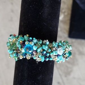 Hand beaded bracelet
